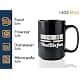 Bubble Hugs Proud Coffee Mug 15 oz Black | Funny Introvert Joke for Bookworms thumbnail 3