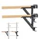 DHT Double Bar Bracket for Swedish Ladder | Adjustable Upper Body Exercise Accessory (70-120 chars) thumbnail 1