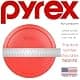 Pyrex 7402-PC 6 and 7-Cup Red Food Storage Lids (2-Pack) | Made in USA, BPA-Free, Dishwasher Safe thumbnail 3