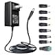 ANLINK 24V 0.5A Power Supply Adapter with 8 Tips | UL Listed for Stable 24V Devices thumbnail 1
