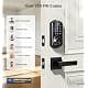 Veise VE06-L Smart Deadbolt Lock with 2 Lever Handle Set, Matte Black | App & Key Control thumbnail 7