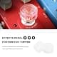 logyues White Guitar Effect Pedal Knob Cap Pack of 10 | Suitable for Beginners & Electric Guitars thumbnail 6