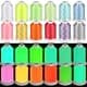 Nuanchu Glow in The Dark Embroidery Thread 12 Colors | 550 Yard Polyester for Sewing & Crafts thumbnail 1
