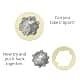 Bepuzzled Planet Hanayama Cast Metal Brain Teaser Puzzle Level 4 | Mensa-Rated Challenge for Ages 12+ thumbnail 2
