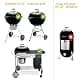 GazyGrill 22-1/2-Inch One-Touch Cleaning System Kit for Weber Kettle Grills | Silver thumbnail 5