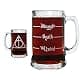 Orange Kat Deathly Hallows Engraved Beer Mug 15oz | Laser Etched Glassware for Harry Potter Fans thumbnail 1
