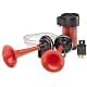 Hella 003001651 2-Trumpet 12V Air Horn Kit, Multi | 118dB Safety Horn with Compressor thumbnail 1