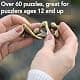 Bepuzzled Planet Hanayama Cast Metal Brain Teaser Puzzle Level 4 | Mensa-Rated Challenge for Ages 12+ thumbnail 7