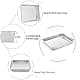 TeamFar Lasagna Pan 12.3" x 9.75" x 2" | Heavy Gauge Stainless Steel, Deep Sides, Dishwasher Safe thumbnail 3