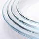 FOYO Glass Plate Set, 10 inch Round Tempered Dinner Plates, Set of 2 | Microwave & Dishwasher Safe thumbnail 4
