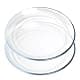 FOYO Glass Plate Set, 10 inch Round Tempered Dinner Plates, Set of 2 | Microwave & Dishwasher Safe thumbnail 1