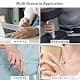 Hexasider Ring Cover Size 11 | Ultra-Thin TPU Protector Compatible with Oura Ring 4/3 thumbnail 7