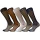 Uaussi Silk Sheer Socks Crew Length | Ultra Thin Nylon Dress Socks for Men thumbnail 1
