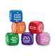 Learning Resources Conversation Cubes -Ages 6+, Foam Cubes for Social Emotional Learning, School Counselor Supplies, Speech Therapy Toys, Ice Breaker Cubes, Teacher Must Haves, 6 Pieces thumbnail 3