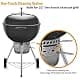 GazyGrill 22-1/2-Inch One-Touch Cleaning System Kit for Weber Kettle Grills | Silver thumbnail 3
