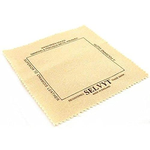 JewelrySupply Selvyt Polishing Cloth 5" x 5" | Scratch-Free Gem & Silver Cleaner - main product image