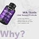 Naturalis Milk Thistle Liver Support 60 Softgels | Liver Support & Detox* thumbnail 4