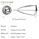 Saebye Large Cookie Scoop 3 Tbsp | Heavy Duty Stainless Steel Kitchen Tool thumbnail 2