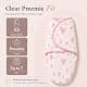 Bublo Baby Organic Preemie Swaddles 4-7 lbs | Gentle, Adjustable & Breathable for Premature Babies thumbnail 8