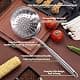 Newness Focus on Stainless Steel Skimmer Slotted Spoon 42.6cm | Rustproof, Durable, Ergonomic Handle thumbnail 4