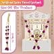 Bhakti Lehar - Premium Range Of Pooja Accessories Purple Garland 12 Inch | Handmade Artificial Rose & Pearl Mala for God Idols & Photo Frames thumbnail 2