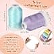 Nuanchu Glow in The Dark Embroidery Thread 12 Colors | 550 Yard Polyester for Sewing & Crafts thumbnail 2