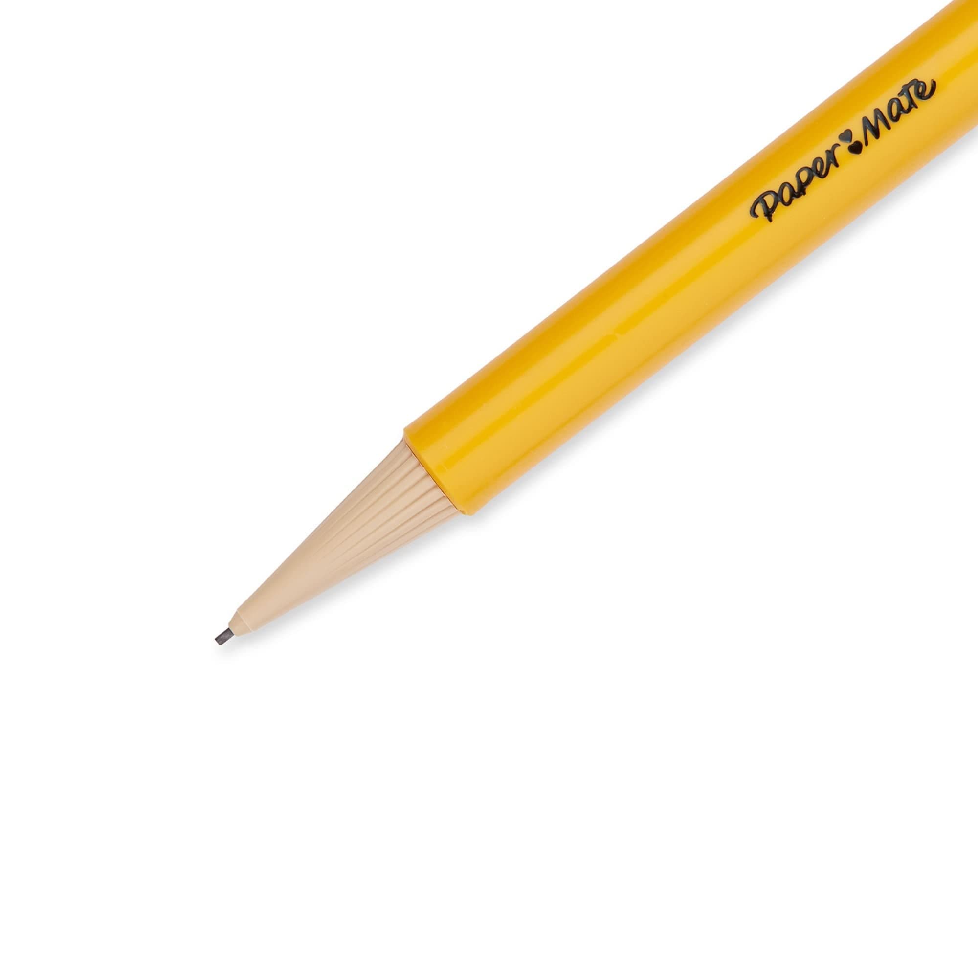 Paper Mate SharpWriter Mechanical Pencils 0.7mm HB #2 Yellow | Shock Absorbing Tip for Precise Writing - view 3