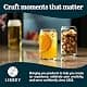 Libbey Can Shaped Beer Glass - 16 oz - 4 PACK with Pourer | Can-Shaped Glassware for Beer Enthusiasts thumbnail 7