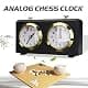 Hongwen Chess Clock Mechanical Analog Timer 15x5.5x9cm | Accurate, Portable & Durable thumbnail 3