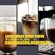 PunPun 12.9oz. Double Wall Glass Coffee Mug Set of 4 | Insulated Borosilicate Cups for Hot & Cold Beverages thumbnail 3