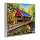 Stupell Industries Red Wall Art 11 x 14 Inch Framed Giclée Print | Rustic Woodland Creek Scene thumbnail 2