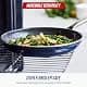 Blue Diamond 12" Diamond Infused Ceramic Nonstick Frying Pan Skillet, Blue | Diamond-Infused Ceramic Coating for Durability thumbnail 3