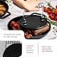 Victoria Round Cast-Iron Meat Press with Wire Handle 2.4 lbs | Preseasoned, Durable & Versatile thumbnail 4