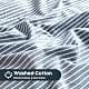 Wake In Cloud Striped Cotton Duvet Cover Set, Denim Blue, King | Classic Farmhouse Style with Corner Ties & Zipper Closure thumbnail 6