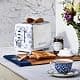 Laura Ashley China Rose 2 Slice Toaster | Wide Slot, Even Browning, 7 Levels, Compact Design thumbnail 2