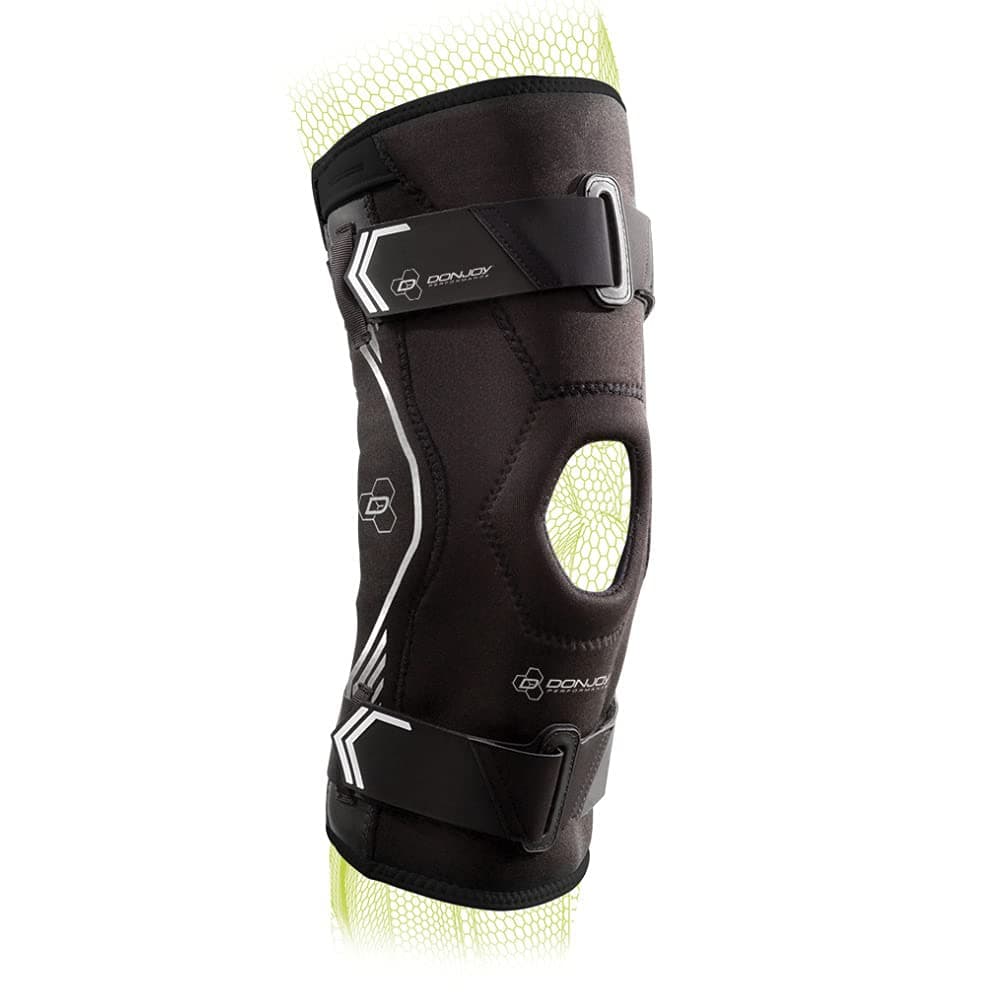 DonJoy Performance Bionic Drytex Hinged Knee Sleeve Medium | FDA Approved Orthopedic Brace for Ligament Stability — X-Large