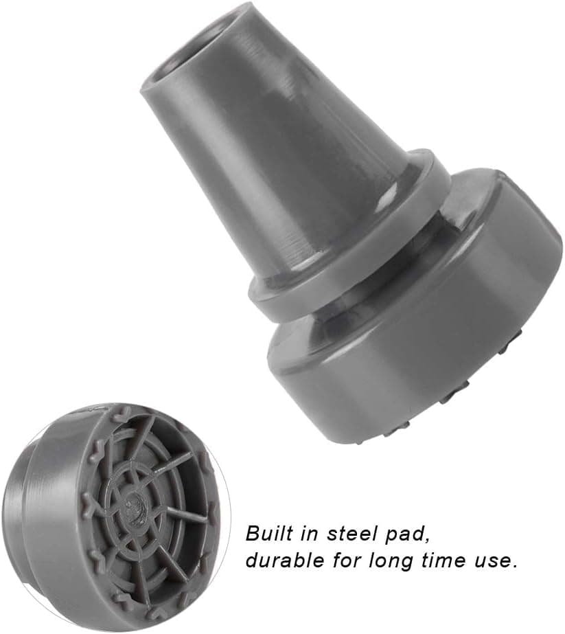 Pongnas Rubber Cane Tip Pad 2.2cm | 360° Rotating, Anti-Slip, Steel Support - view 6