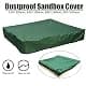 DGHAO Sandbox Cover Tool Sandpit Oxford Cloth Garden Shelter 120x120cm | Waterproof Dustproof thumbnail 5