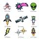Woohome 35 pcs fabric appliqué patches Solar System space planets | Iron-on & sew-on DIY decoration thumbnail 3