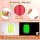 Nuanchu Glow in The Dark Embroidery Thread 12 Colors | 550 Yard Polyester for Sewing & Crafts thumbnail 3