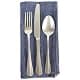 DII Solid Napkin Set Collection, 20x20 in Denim | 6 Piece Cotton Table Napkins thumbnail 5