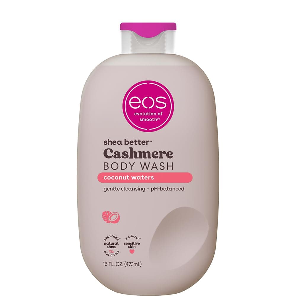 eos Coconut Waters Body Wash 16 fl oz | Moisturizing Creamy Gel for Sensitive Skin - main product image