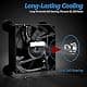 SCCCF USB 80mm Fan 5V | Quiet Computer Cabinet Cooler with 7 Blades thumbnail 5