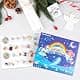 OuMuaMua Christmas Bracelets Advent Calendar 2026 for Girls | 24-Day DIY Jewelry Kit with Charms & Adjustable Chains thumbnail 5