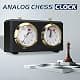 Hongwen Chess Clock Mechanical Analog Timer 15x5.5x9cm | Accurate, Portable & Durable thumbnail 2