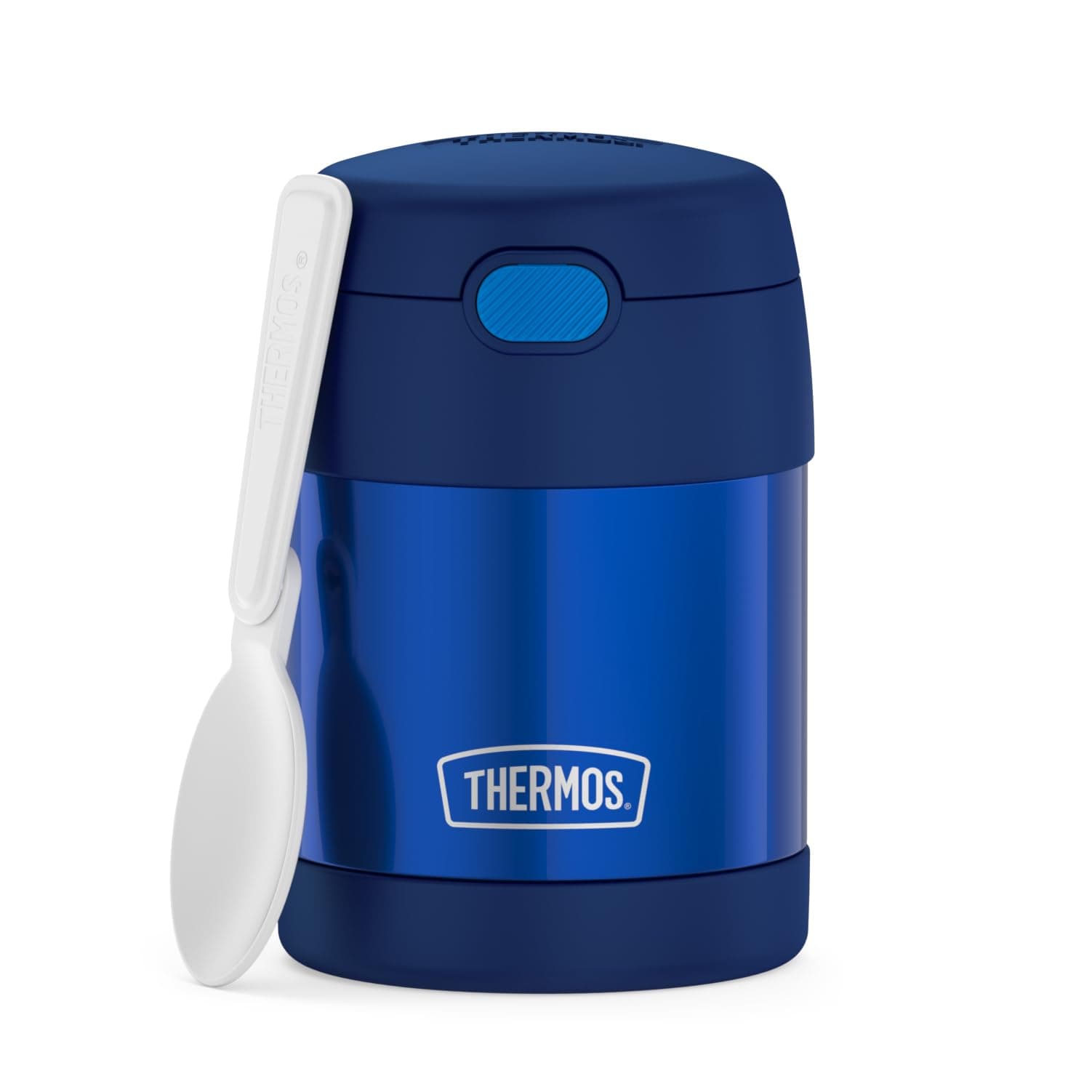 Thermos 290ml (10 Fl Oz) Vacuum Insulated Food Jar | Keeps Food Hot & Fresh — Navy