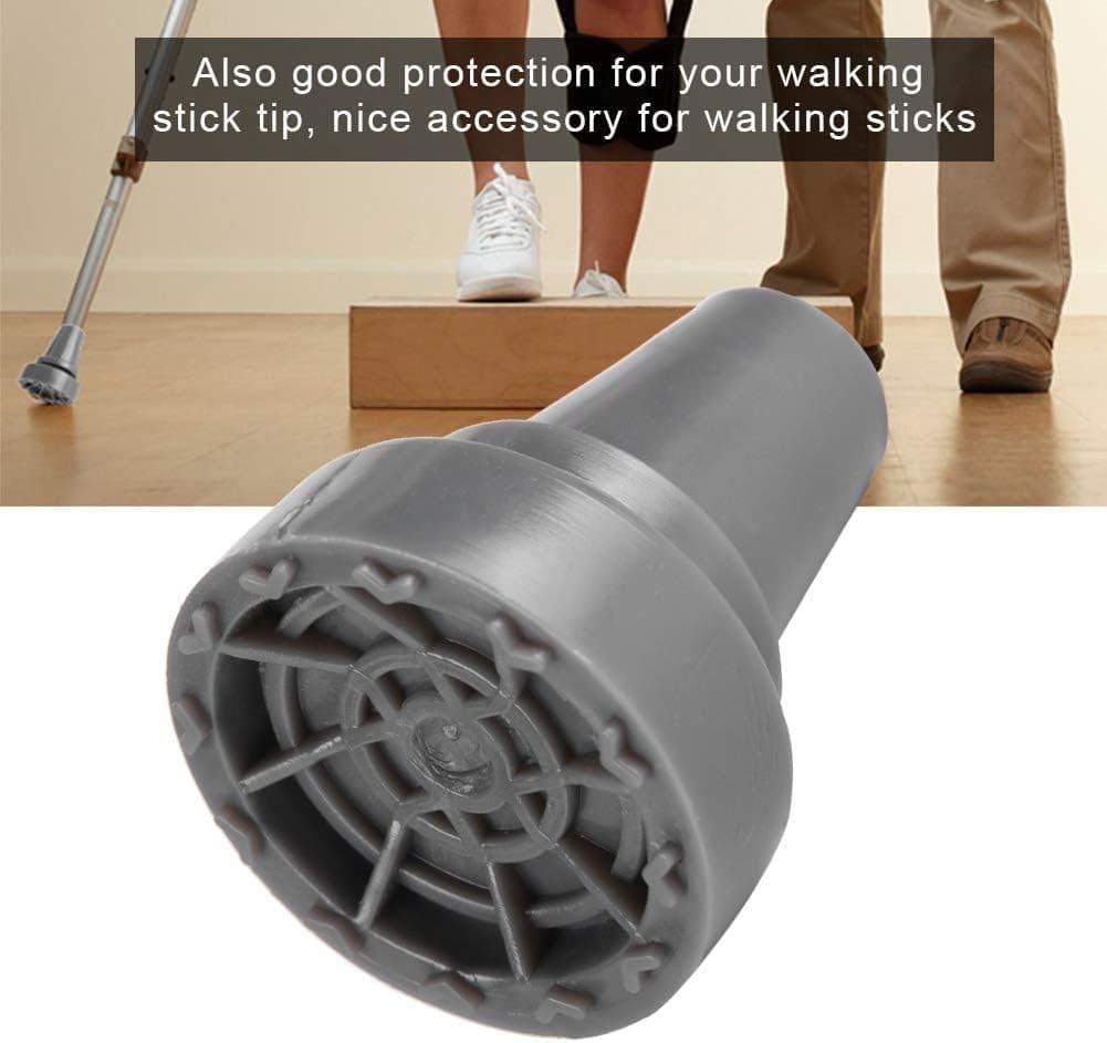 Pongnas Rubber Cane Tip Pad 2.2cm | 360° Rotating, Anti-Slip, Steel Support - view 9