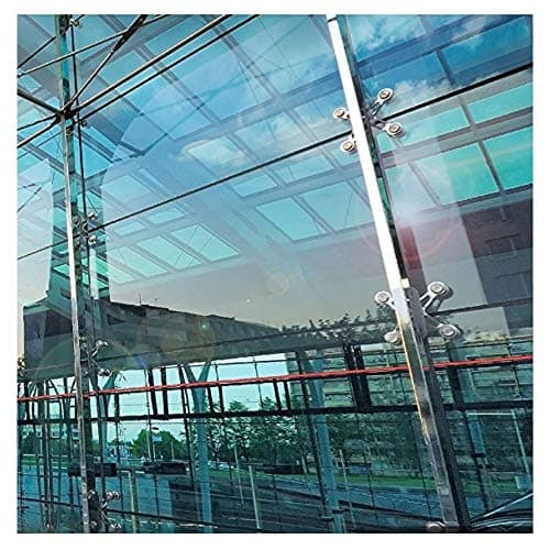 Buydecorativefilm Silver Window Film 24in x 18ft | Heat & UV Rejection, Clear Silver Finish, Peel & Stick (70-120 chars)