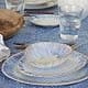 Costa Nova Ceramic Stoneware 11'' Oval Dinner Plate - Brisa Collection, Ria Blue | Microwave & Dishwasher Safe Tableware thumbnail 5