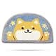 Molesun Shiba Inu Bath Mat 18x30 | Soft Microfiber Absorbent Rug for Bathroom & Kitchen thumbnail 1